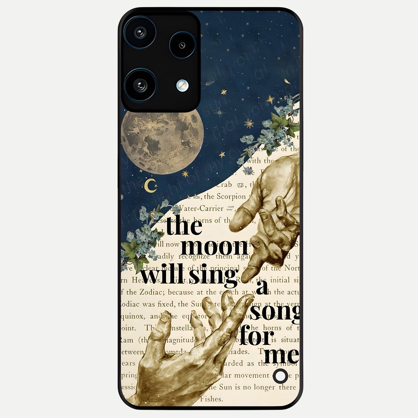  Aesthetic Divine Glass Case For Nothing Phone 3A Lite back cover – full design glossy printed glass finish
