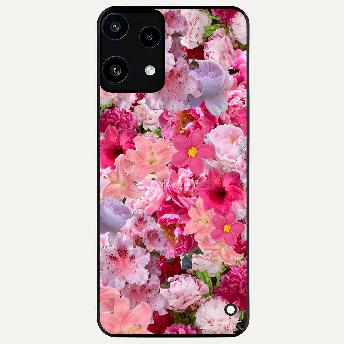  Bloom Crush Fantasy Glass Case For Nothing Phone 3A Lite back cover – full design glossy printed glass finish