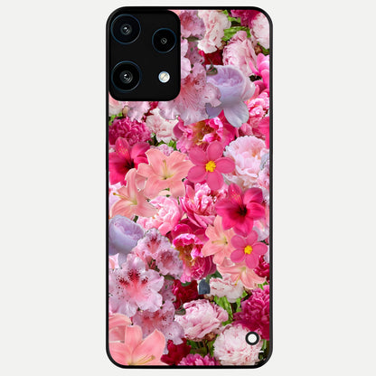  Bloom Crush Fantasy Glass Case For Nothing Phone 3A Lite back cover – full design glossy printed glass finish
