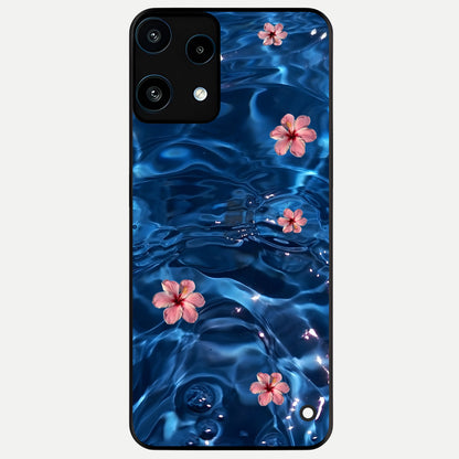  Bloom Thread Art Glass Case For Nothing Phone 3A Lite back cover – full design glossy printed glass finish