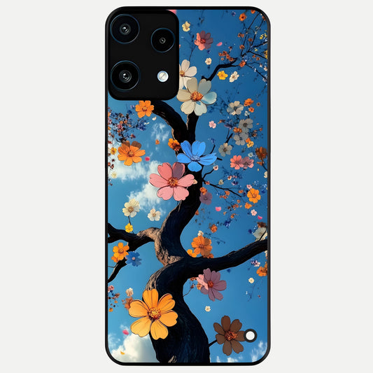  Blossom Dream Sky Glass Case For Nothing Phone 3A Lite back cover – full design glossy printed glass finish