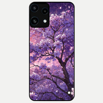  Blossom Tree Glass Case For Nothing Phone 3A Lite back cover – full design glossy printed glass finish