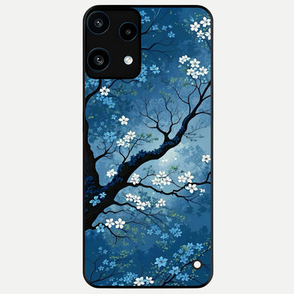  Blue Tree Serenity Glass Case For Nothing Phone 3A Lite back cover – full design glossy printed glass finish