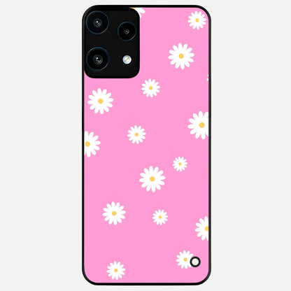  Bubblegum Daisy Pop Glass Case For Nothing Phone 3A Lite back cover – full design glossy printed glass finish