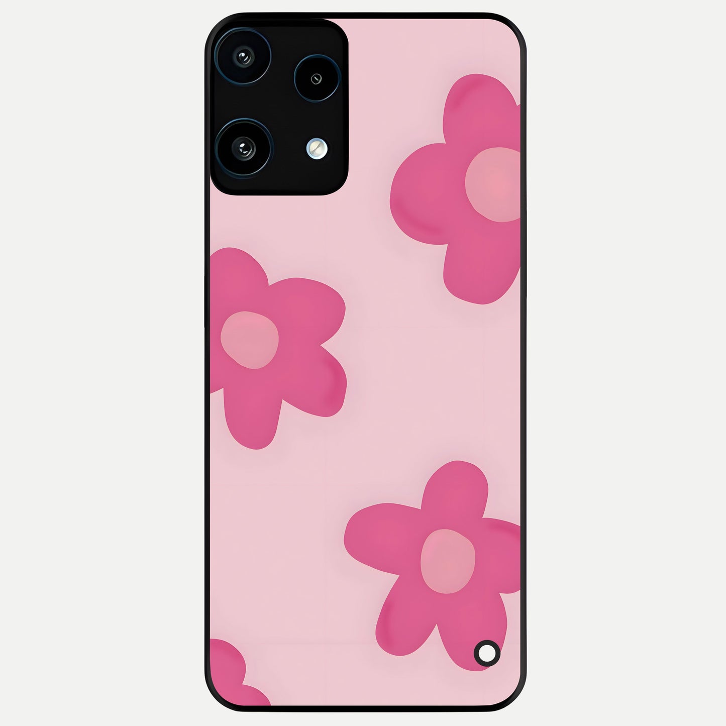  Candy Bloom Dreams Glass Case For Nothing Phone 3A Lite back cover – full design glossy printed glass finish