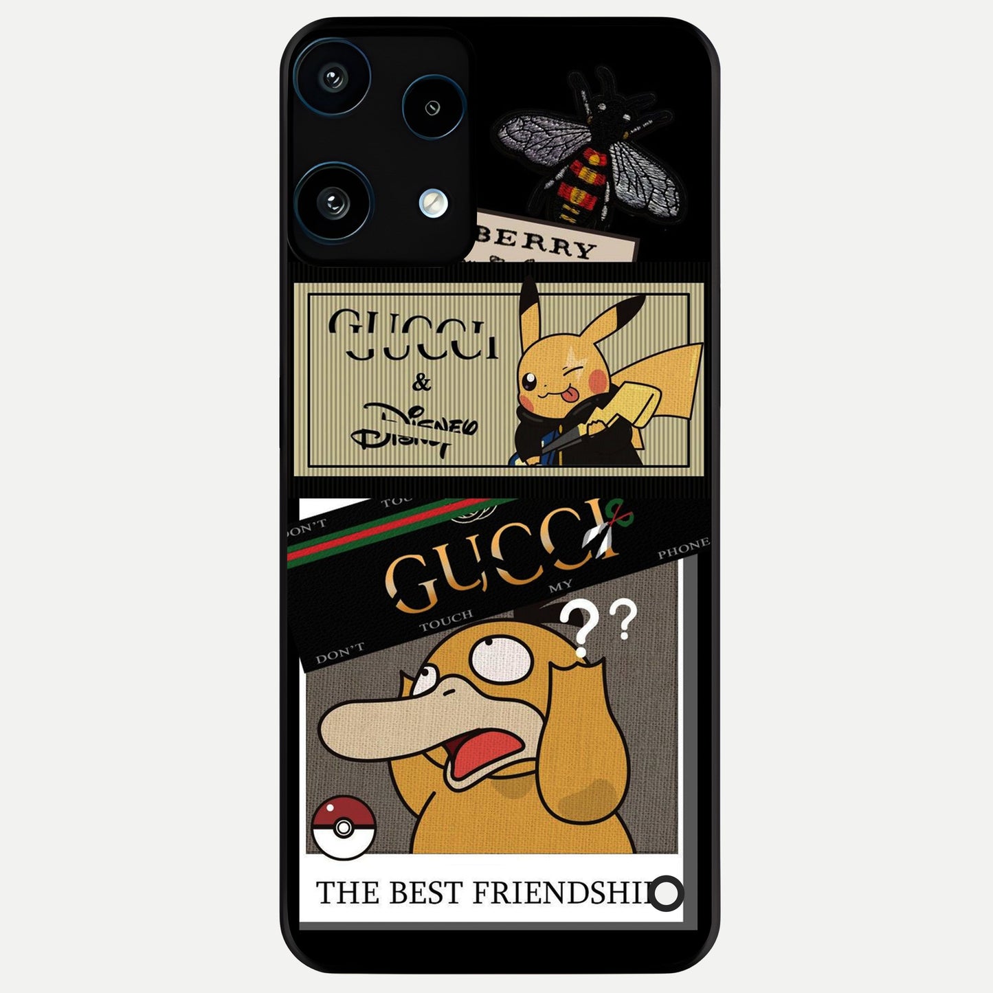  Cartoon Brand Play Mashup Glass Case For Nothing Phone 3A Lite back cover – full design glossy printed glass finish