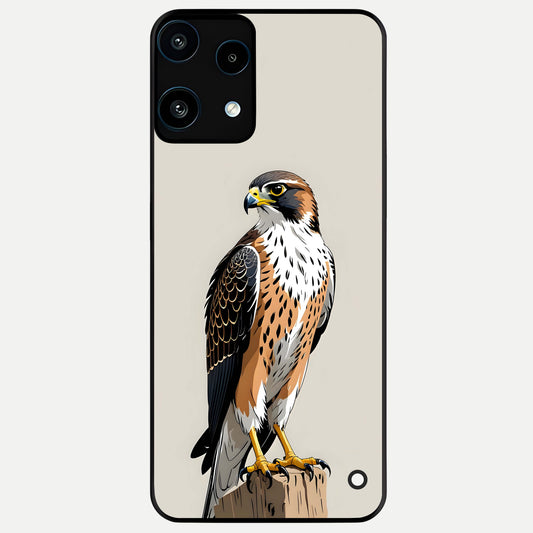  Clever Eagle Glass Case For Nothing Phone 3A Lite back cover – full design glossy printed glass finish