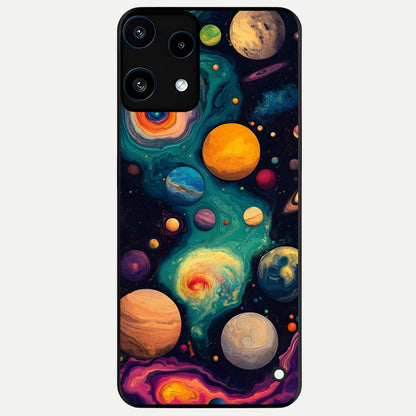  Cosmic Planet Journey Glass Case For Nothing Phone 3A Lite back cover – full design glossy printed glass finish