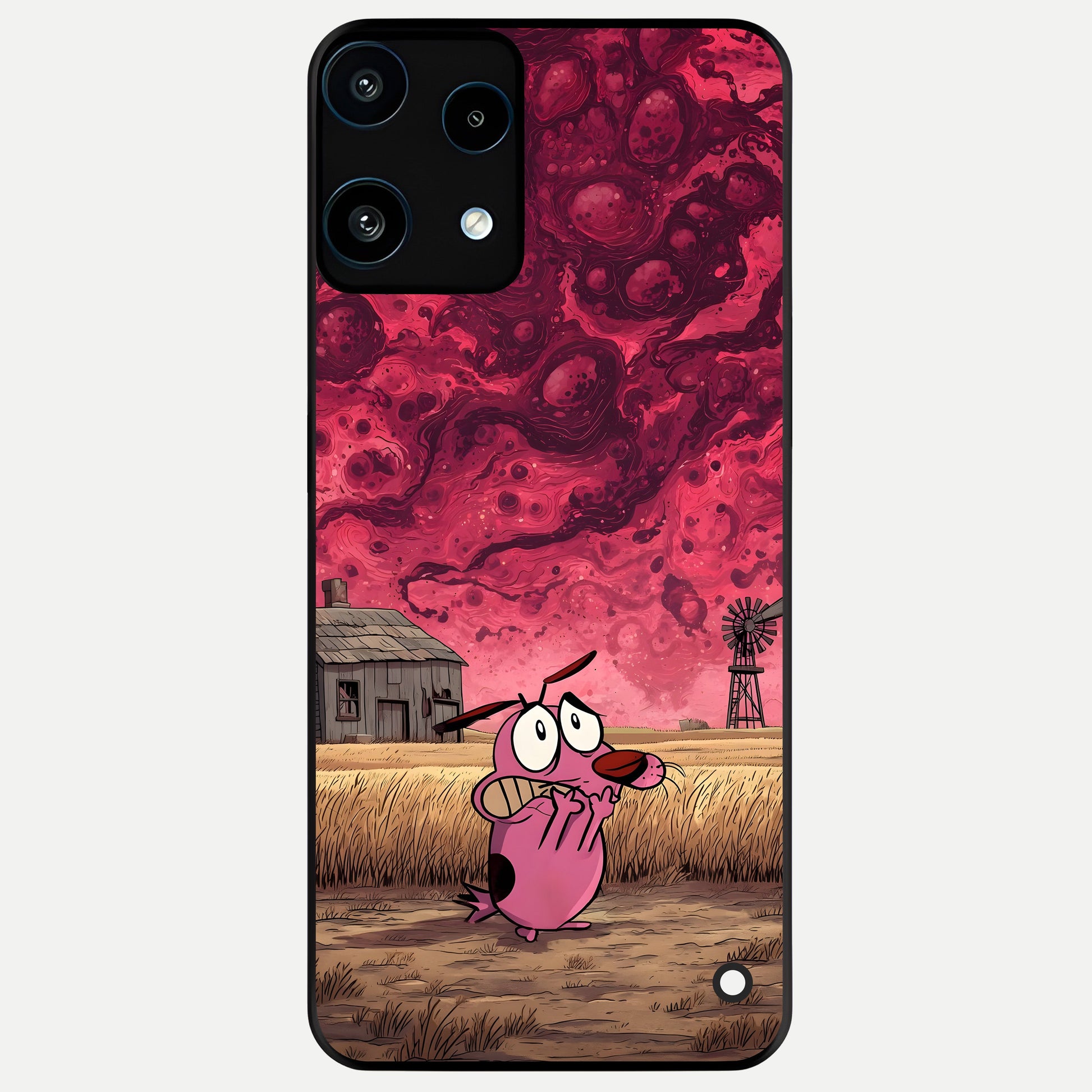  Courage Under Sky Glass Case For Nothing Phone 3A Lite back cover – full design glossy printed glass finish