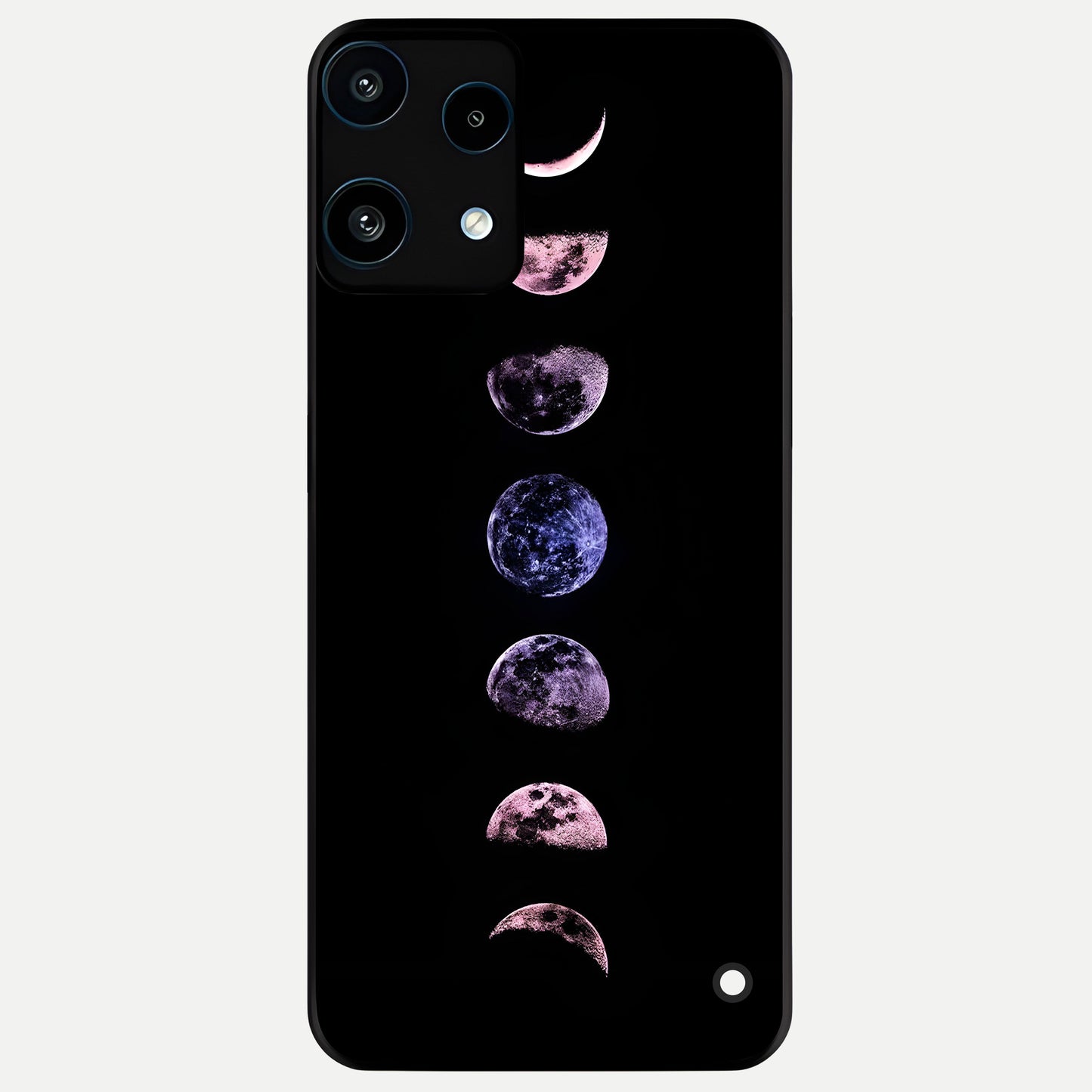  Crimson All Planets Glass Case For Nothing Phone 3A Lite back cover – full design glossy printed glass finish