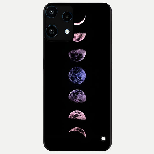  Crimson All Planets Glass Case For Nothing Phone 3A Lite back cover – full design glossy printed glass finish
