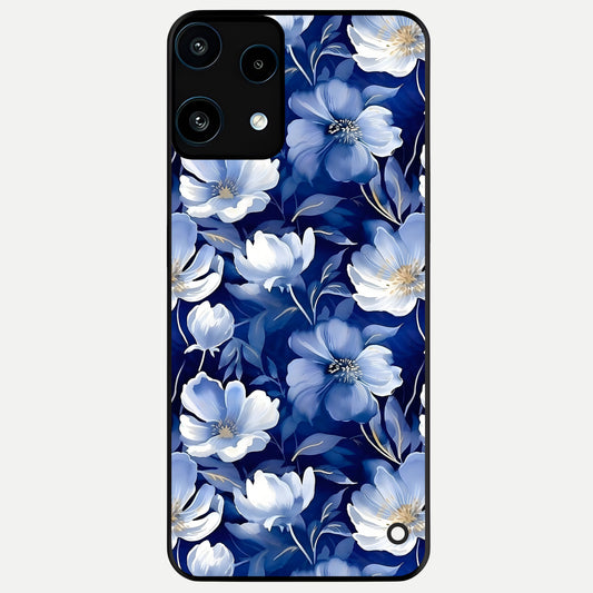  Cute Floral Patterns Glass Case For Nothing Phone 3A Lite back cover – full design glossy printed glass finish