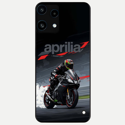  Dark Aprilla Glass Case For Nothing Phone 3A Lite back cover – full design glossy printed glass finish