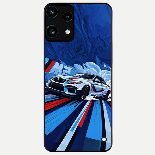  Drift Power Rush Glass Case For Nothing Phone 3A Lite back cover – full design glossy printed glass finish