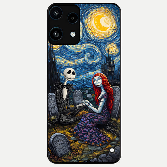  Eternal Night Love Glass Case For Nothing Phone 3A Lite back cover – full design glossy printed glass finish