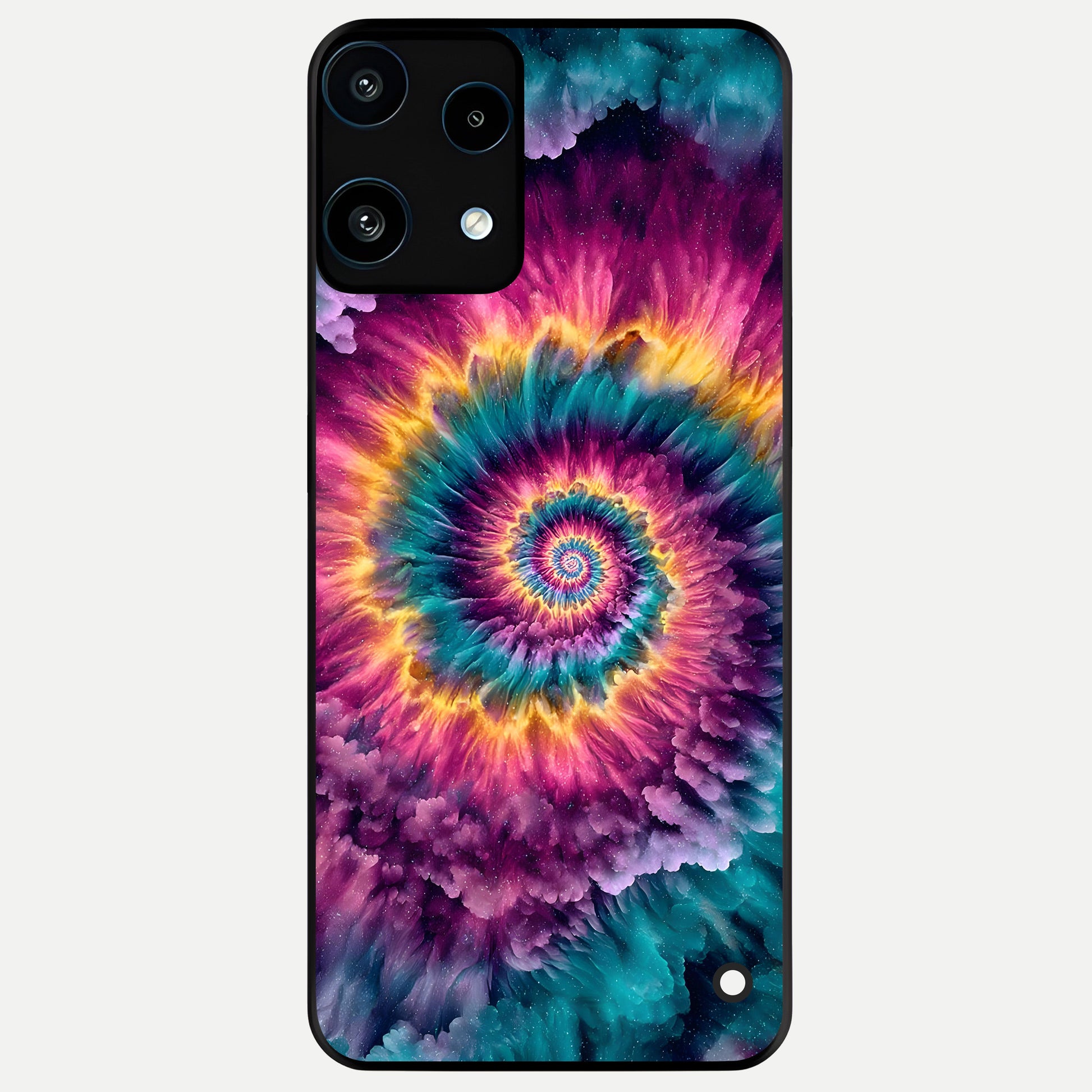  Galactic Spiral Burst Glass Case For Nothing Phone 3A Lite back cover – full design glossy printed glass finish