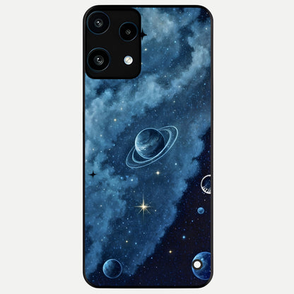 Galaxy Dream Space Glass Case For Nothing Phone 3A Lite back cover – full design glossy printed glass finish