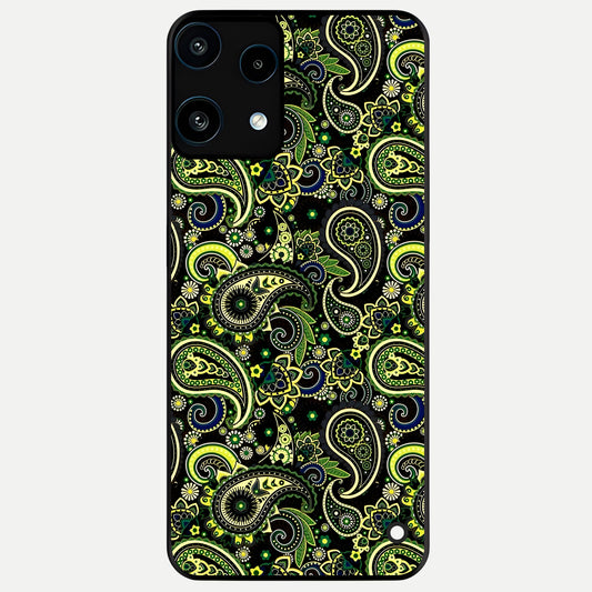  Green Lemon Glass Case For Nothing Phone 3A Lite back cover – full design glossy printed glass finish