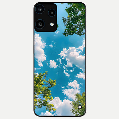  Green Moon Energy Glass Case For Nothing Phone 3A Lite back cover – full design glossy printed glass finish