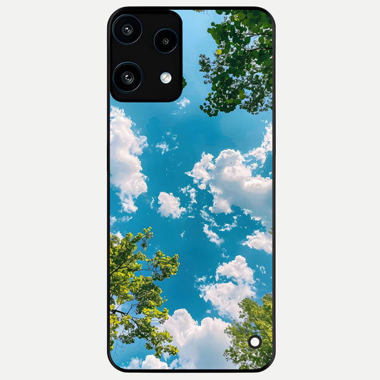 Green Moon Energy Glass Case For Nothing Phone 3A Lite back cover – full design glossy printed glass finish