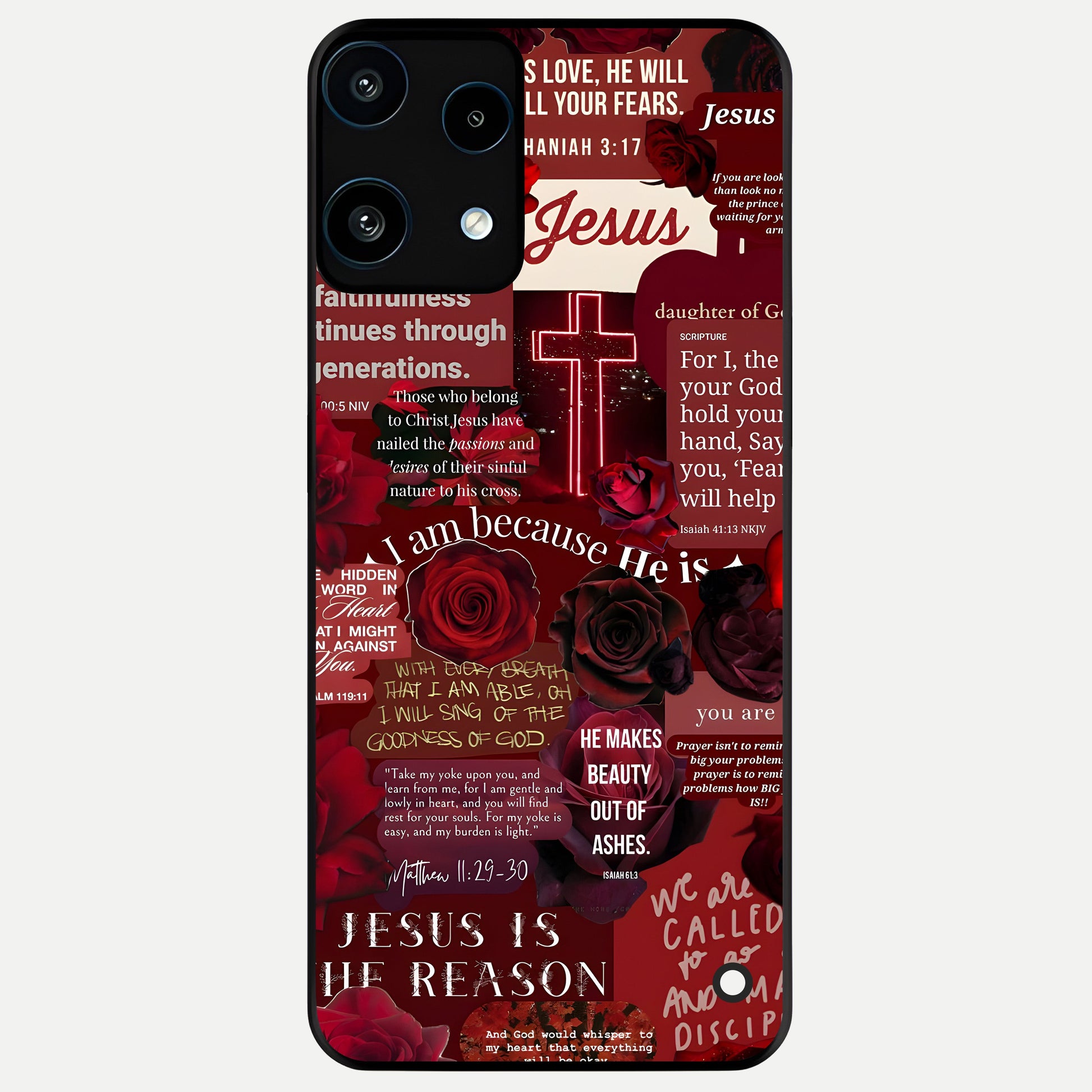  Jesus Love Heals Glass Case For Nothing Phone 3A Lite back cover – full design glossy printed glass finish