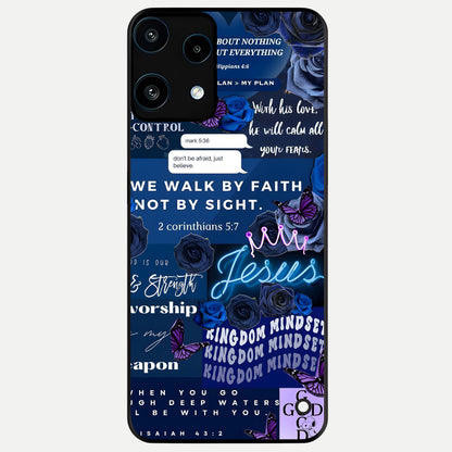  Kingdom Faith Glow Glass Case For Nothing Phone 3A Lite back cover – full design glossy printed glass finish