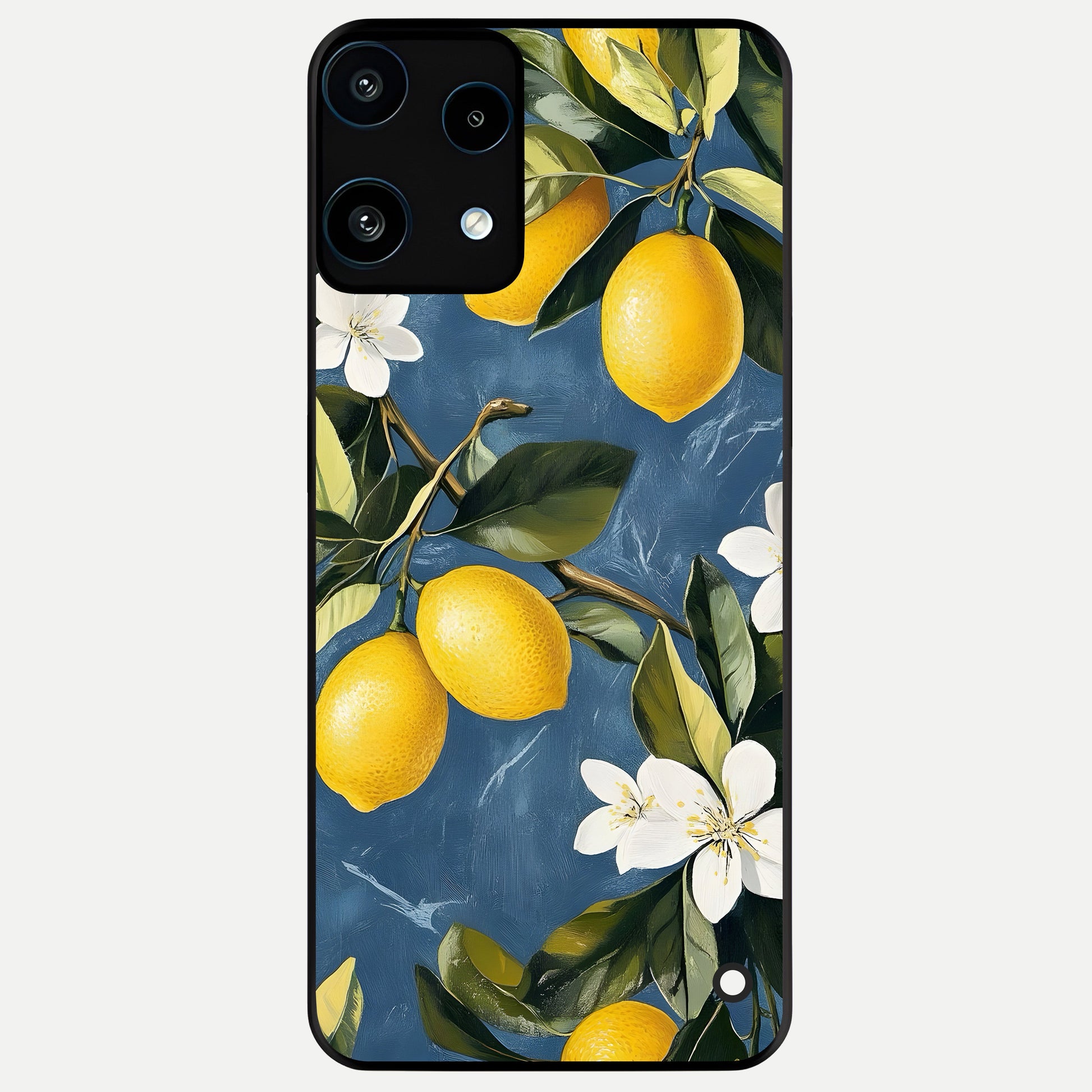  Lemon Dream Garden Glass Case For Nothing Phone 3A Lite back cover – full design glossy printed glass finish