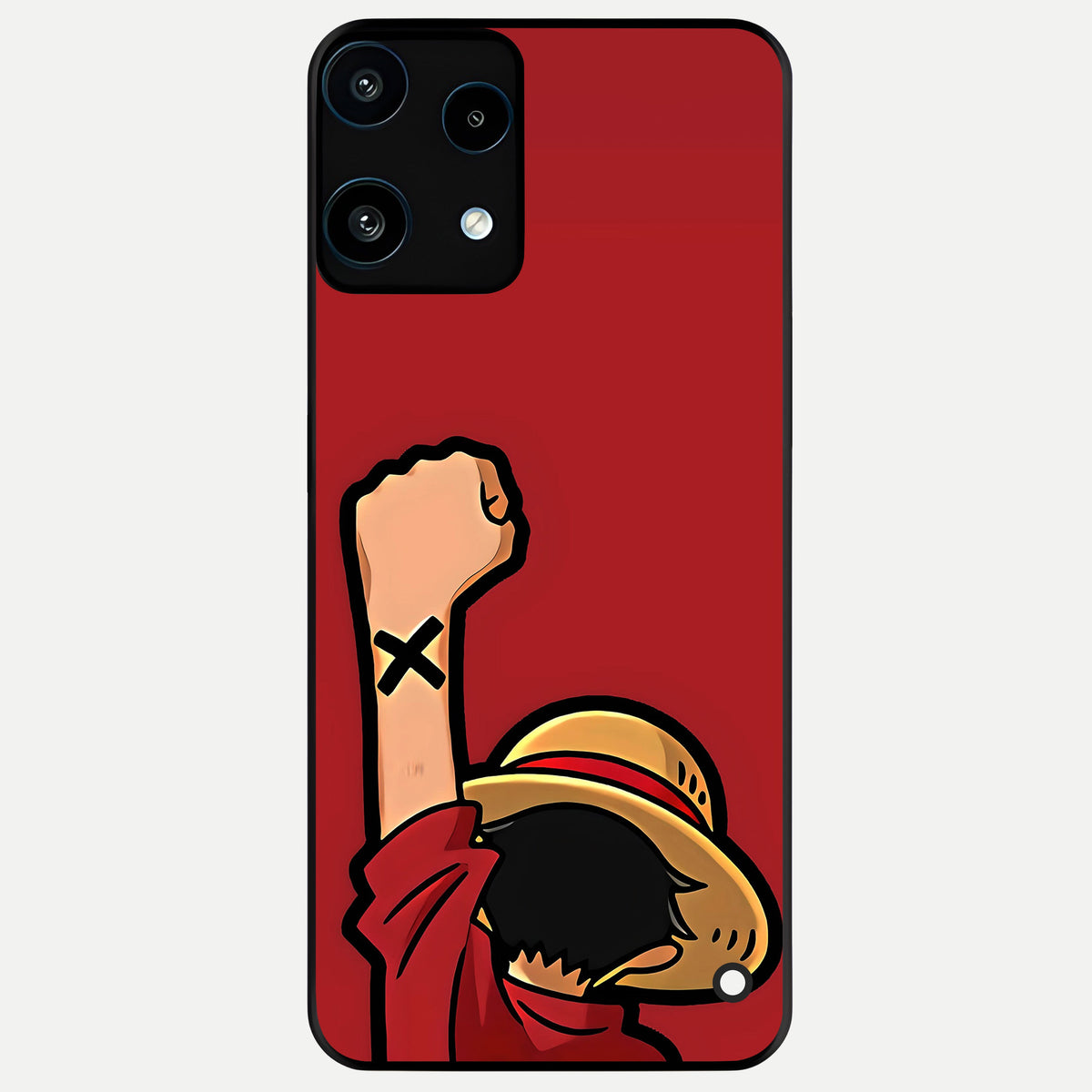  Luffy X Spirit Glass Case For Nothing Phone 3A Lite back cover – full design glossy printed glass finish