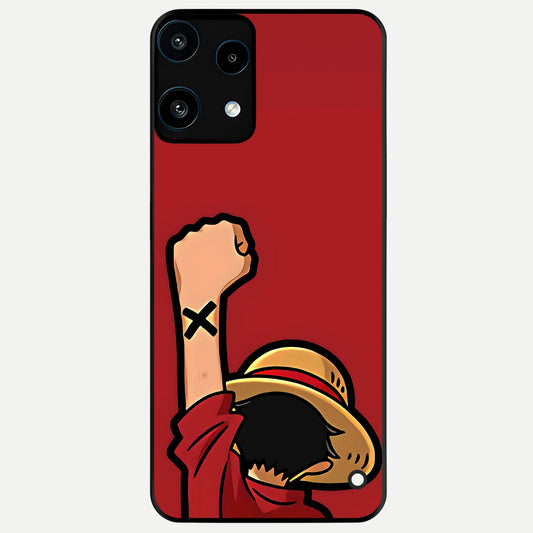  Luffy X Spirit Glass Case For Nothing Phone 3A Lite back cover – full design glossy printed glass finish
