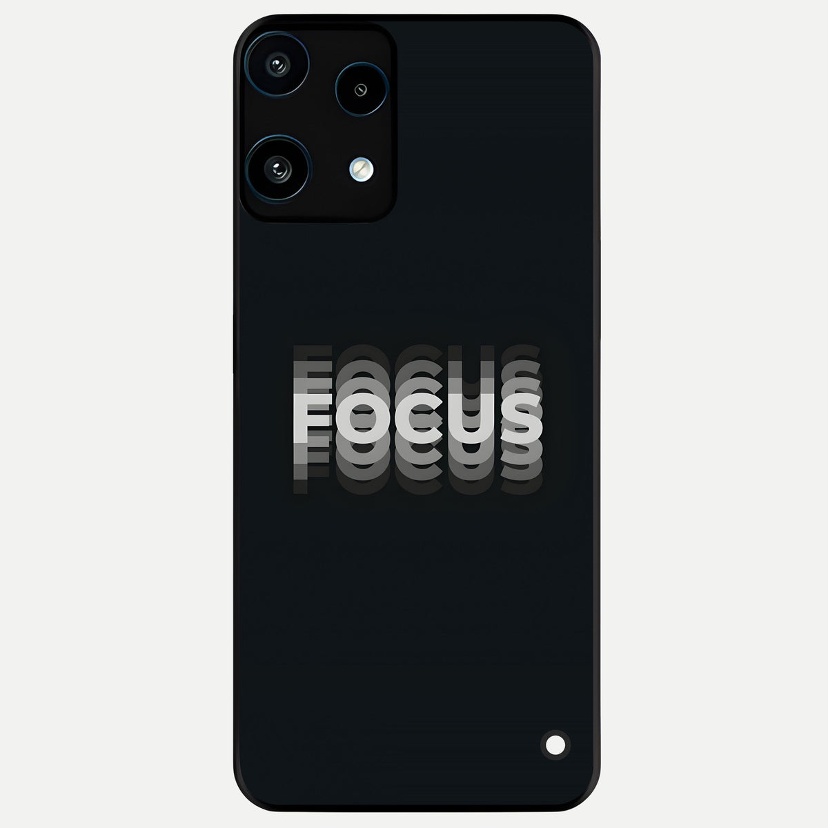  Mono Focus Vision Glass Case For Nothing Phone 3A Lite back cover – full design glossy printed glass finish