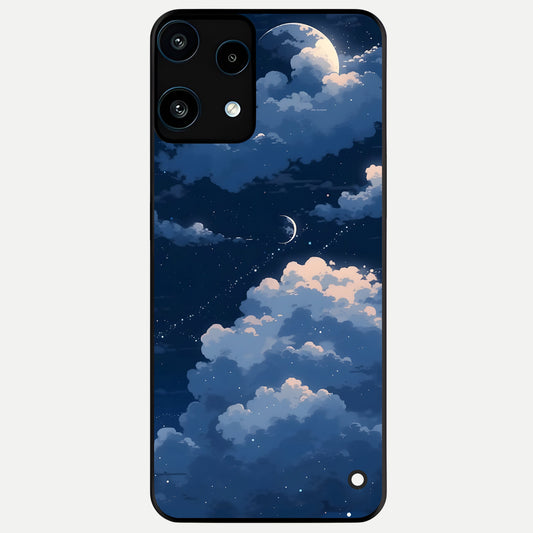  Moon Dream Haze Glass Case For Nothing Phone 3A Lite back cover – full design glossy printed glass finish
