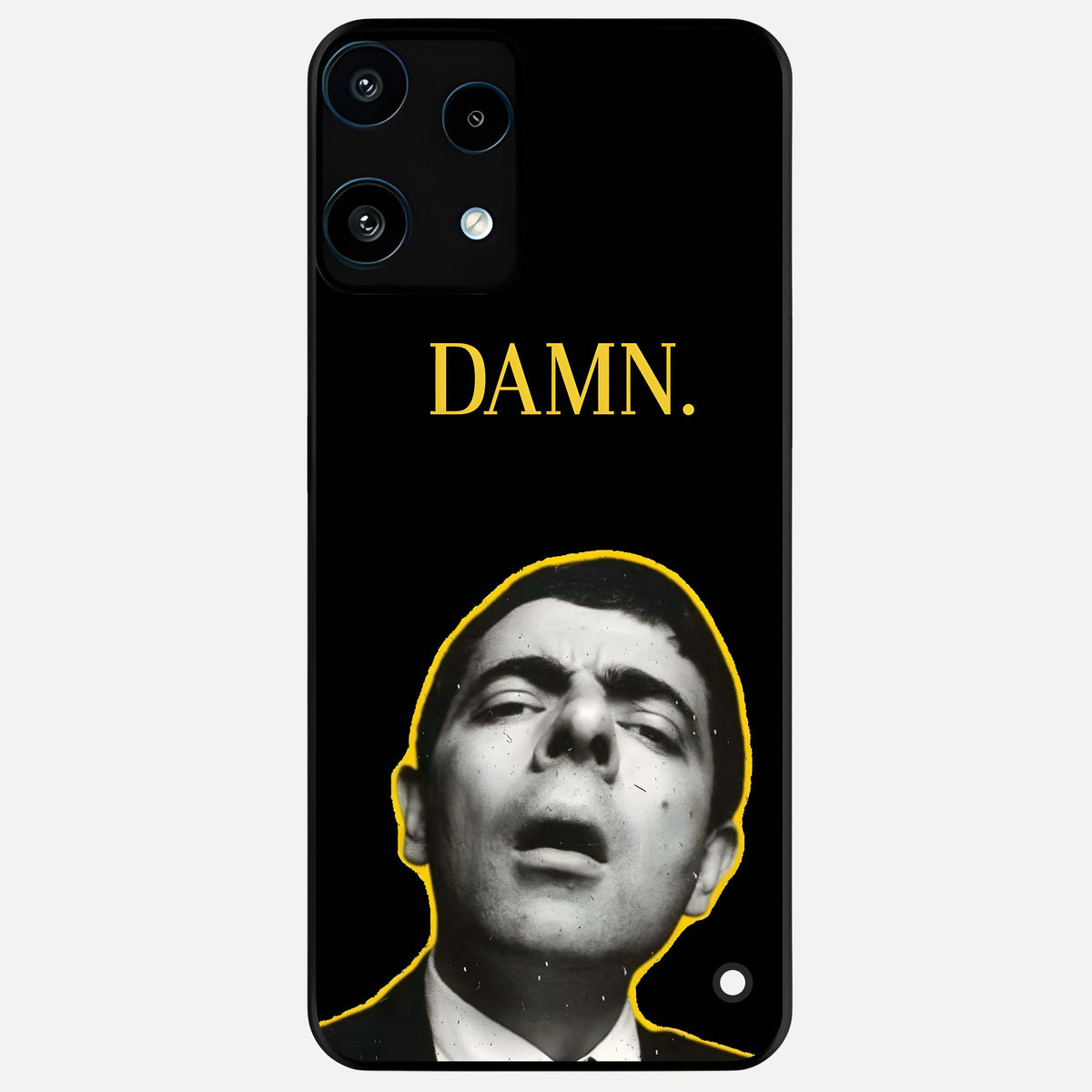  Mr Bean Damn Glass Case For Nothing Phone 3A Lite back cover – full design glossy printed glass finish