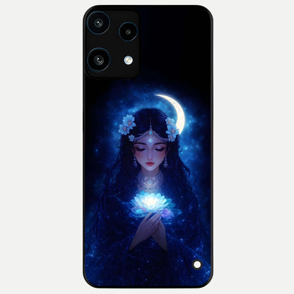  Mystic Moon Queen Glass Case For Nothing Phone 3A Lite back cover – full design glossy printed glass finish