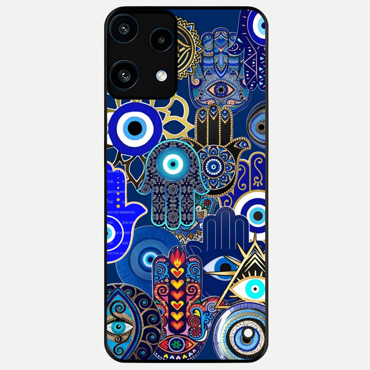  Mystic Palm Guard Glass Case For Nothing Phone 3A Lite back cover – full design glossy printed glass finish