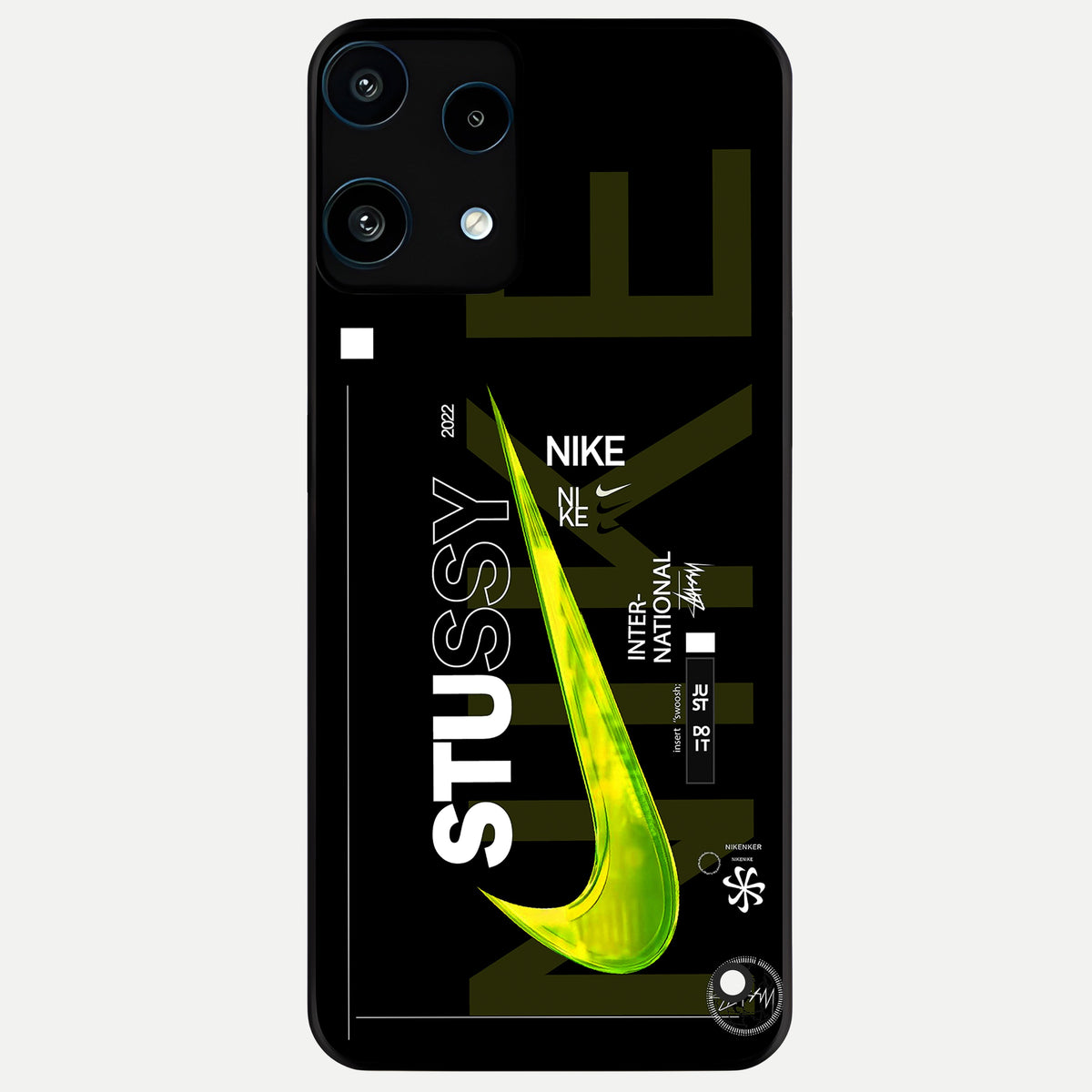 Neon Street Edition Glass Case For Nothing Phone 3A Lite back cover – full design glossy printed glass finish