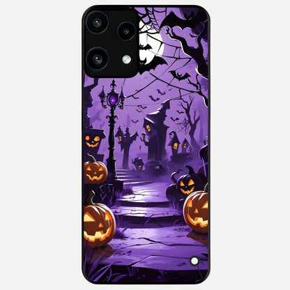  Pumpkin Patch Halloween Glass Case For Nothing Phone 3A Lite back cover – full design glossy printed glass finish