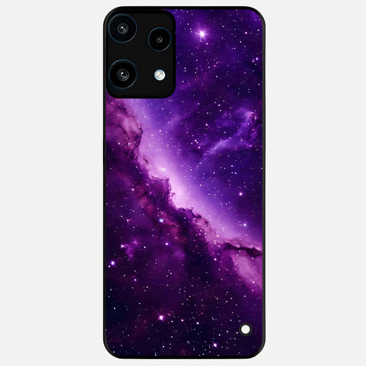  Purple Shade Sky Glass Case For Nothing Phone 3A Lite back cover – full design glossy printed glass finish