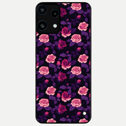  Rose Garden Twilight Glass Case For Nothing Phone 3A Lite back cover – full design glossy printed glass finish