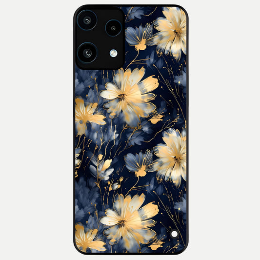  Royal Petal Dream Glass Case For Nothing Phone 3A Lite back cover – full design glossy printed glass finish