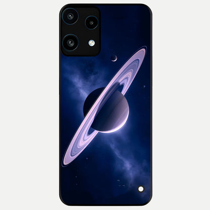  Saturn Ring Mystique Glass Case For Nothing Phone 3A Lite back cover – full design glossy printed glass finish