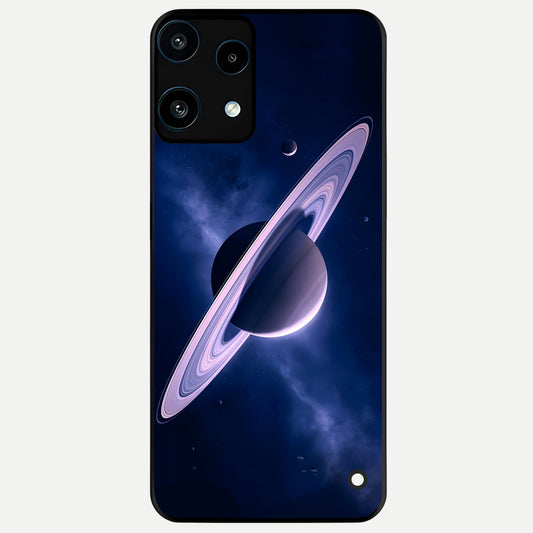  Saturn Ring Mystique Glass Case For Nothing Phone 3A Lite back cover – full design glossy printed glass finish