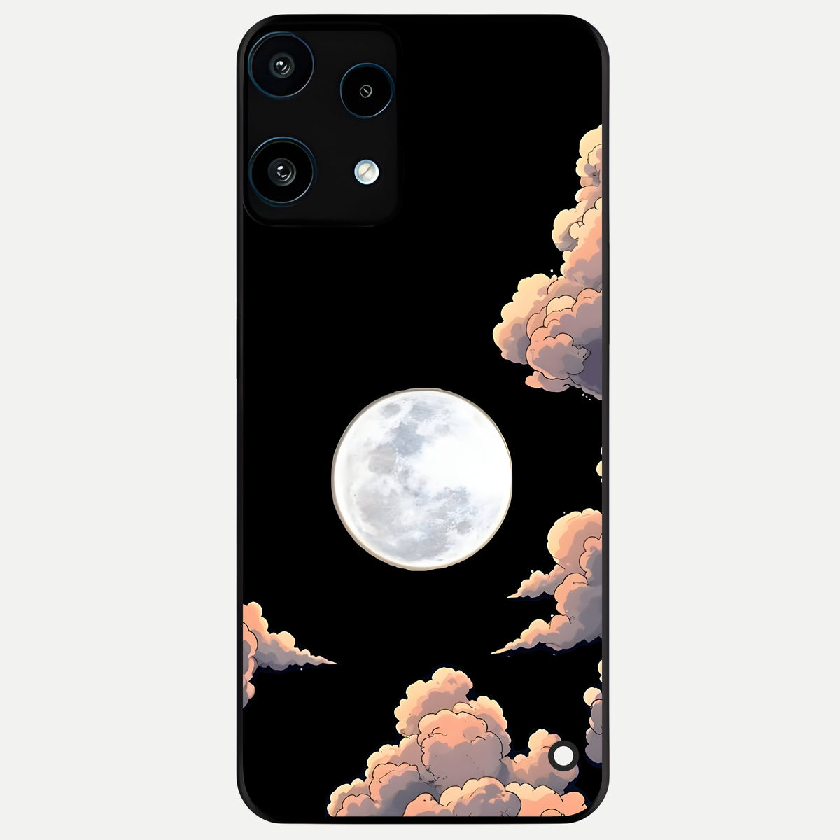  Shade Cloud Moon Glass Case For Nothing Phone 3A Lite back cover – full design glossy printed glass finish