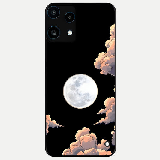  Shade Cloud Moon Glass Case For Nothing Phone 3A Lite back cover – full design glossy printed glass finish