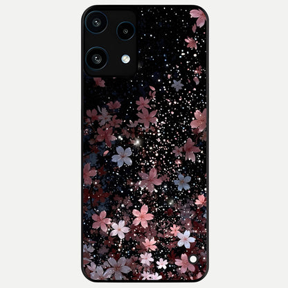  Starlit Flower Dreams Glass Case For Nothing Phone 3A Lite back cover – full design glossy printed glass finish