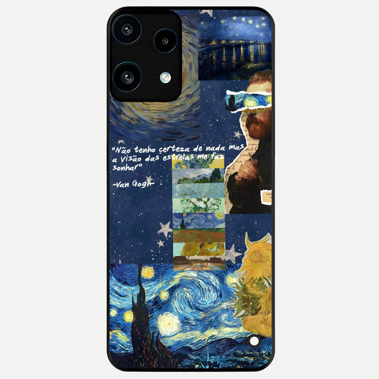  Starry Dream Vision Glass Case For Nothing Phone 3A Lite back cover – full design glossy printed glass finish