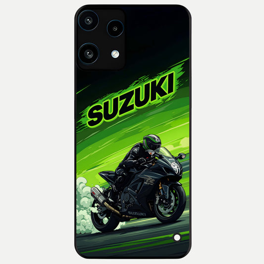  Suzuki Speed Beast Glass Case For Nothing Phone 3A Lite back cover – full design glossy printed glass finish