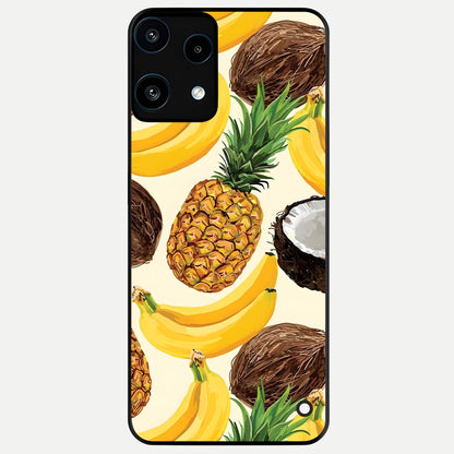  Tropical Fruit Mood Glass Case For Nothing Phone 3A Lite back cover – full design glossy printed glass finish
