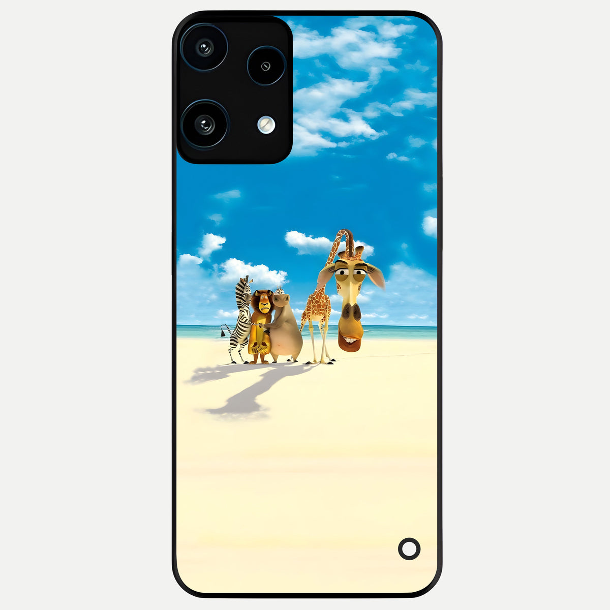 Tropical Fun Squad Glass Case For Nothing Phone 3A Lite back cover – full design glossy printed glass finish