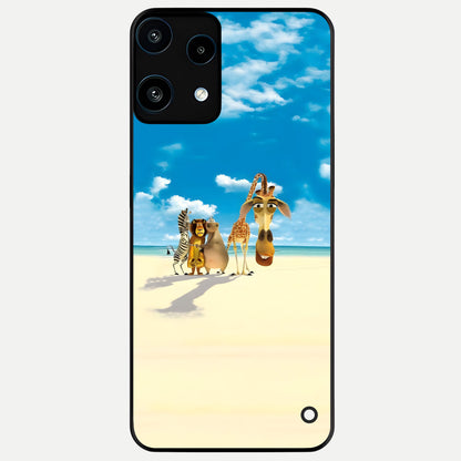  Tropical Fun Squad Glass Case For Nothing Phone 3A Lite back cover – full design glossy printed glass finish