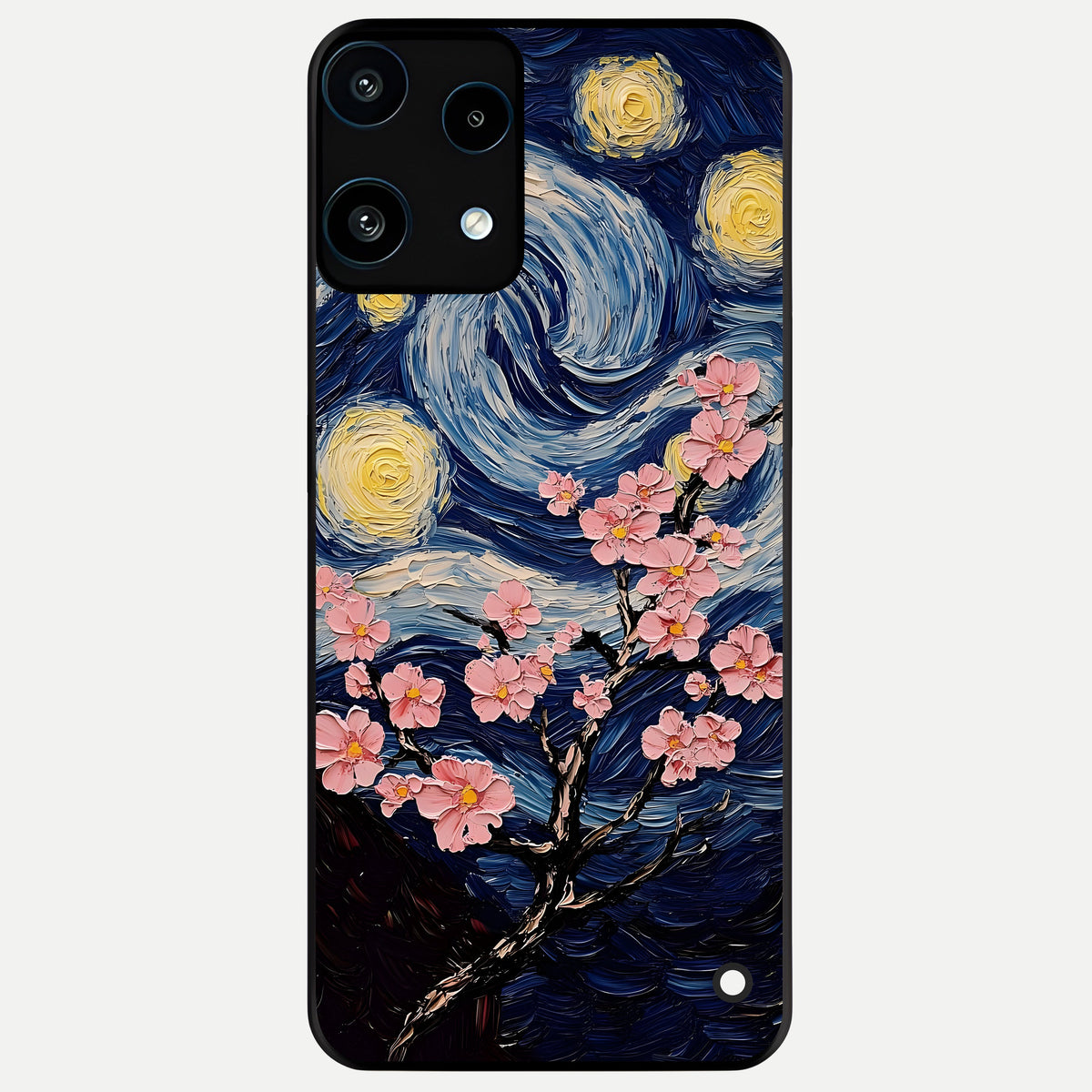  Van Gogh Scenery Glass Case For Nothing Phone 3A Lite back cover – full design glossy printed glass finish